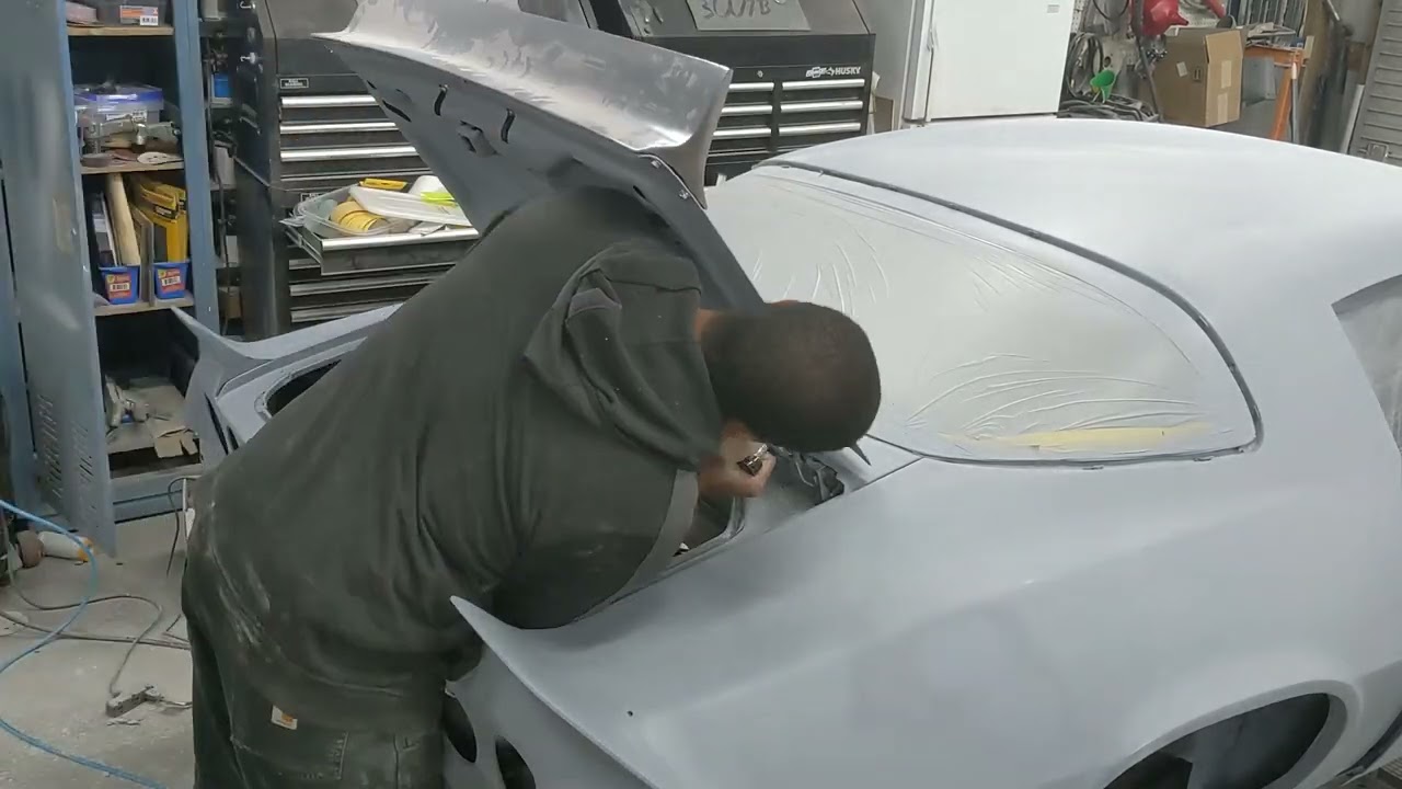 UPOL - Fantastic Glass - 1970's Camaro Molded Spoiler Complete - Pole Hunter Camaro Spoiler Pt 3