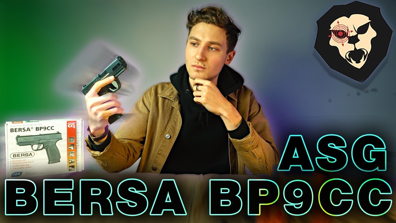 ОБЗОР Пистолет пневматический ASG Bersa BP9CC (Non BlowBack, 17300)