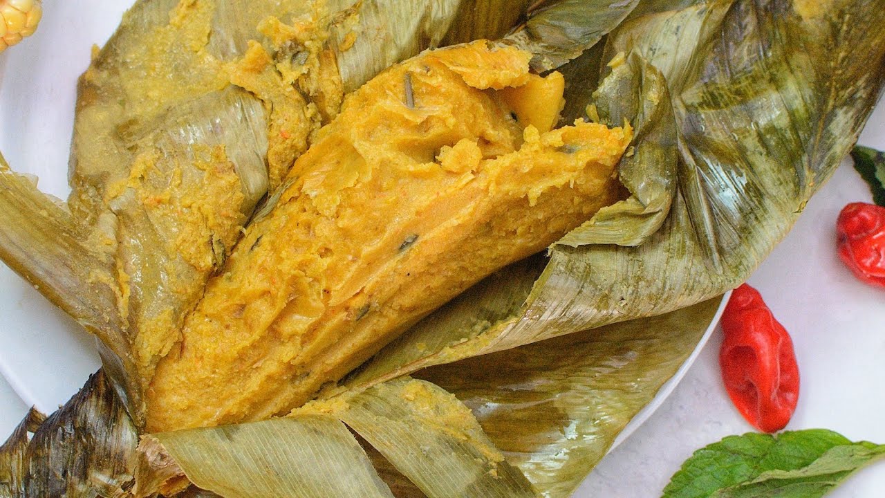 How to make Nigerian Corn Moi Moi