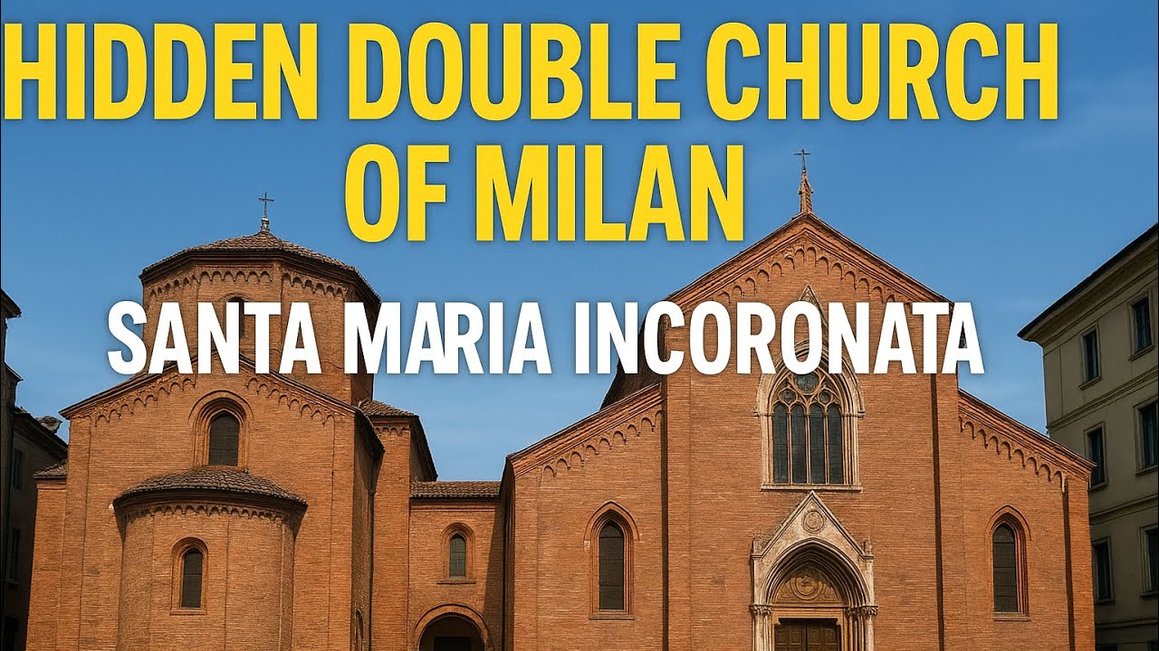 Hidden Double Church of Milan | Santa Maria Incoronata @lankaperera1657