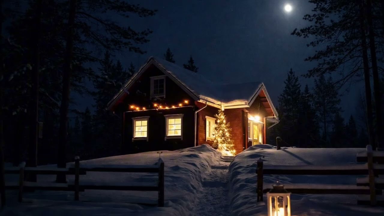 Finland Night 🌙 | 3 Hours of Calm Winter Ambience for Sleep & Relaxation
