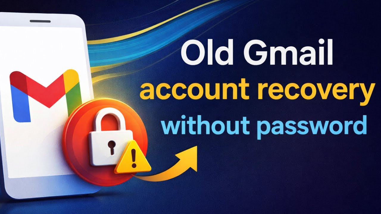 Old Gmail Account Recovery Without Password 🔐 2026 | 100% Working Method