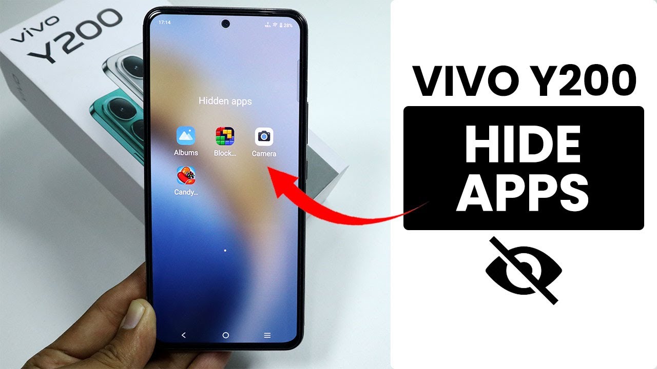 How to Hide Apps In Vivo Y200 - App Hide Settings