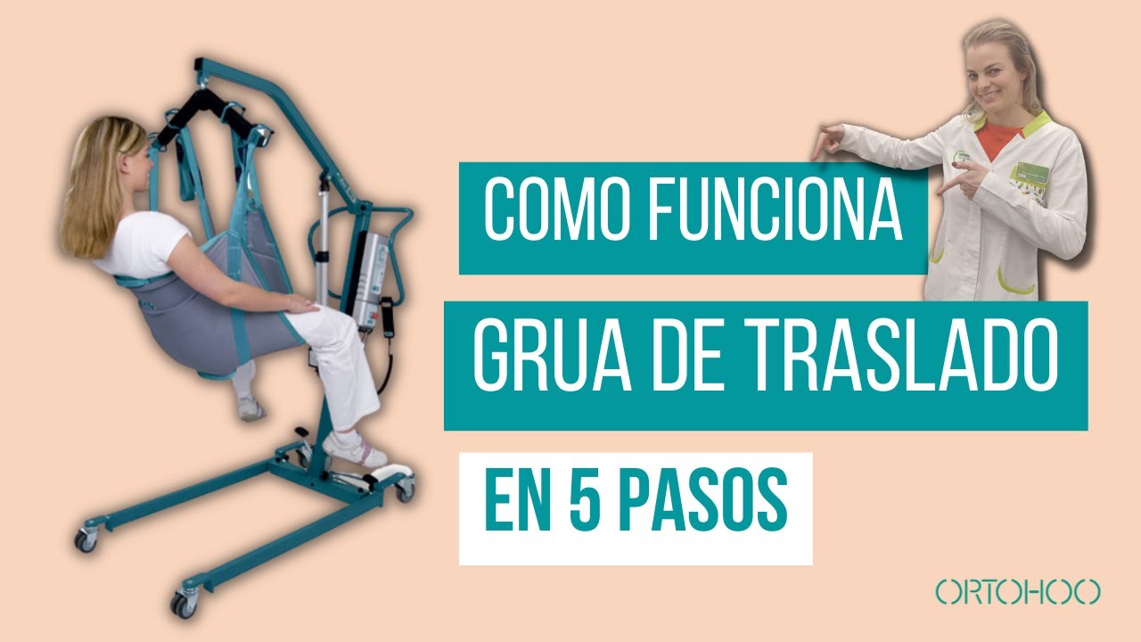 ¿CÓMO FUNCIONA UNA GRÚA DE TRASLADO PARA ENFERMOS?