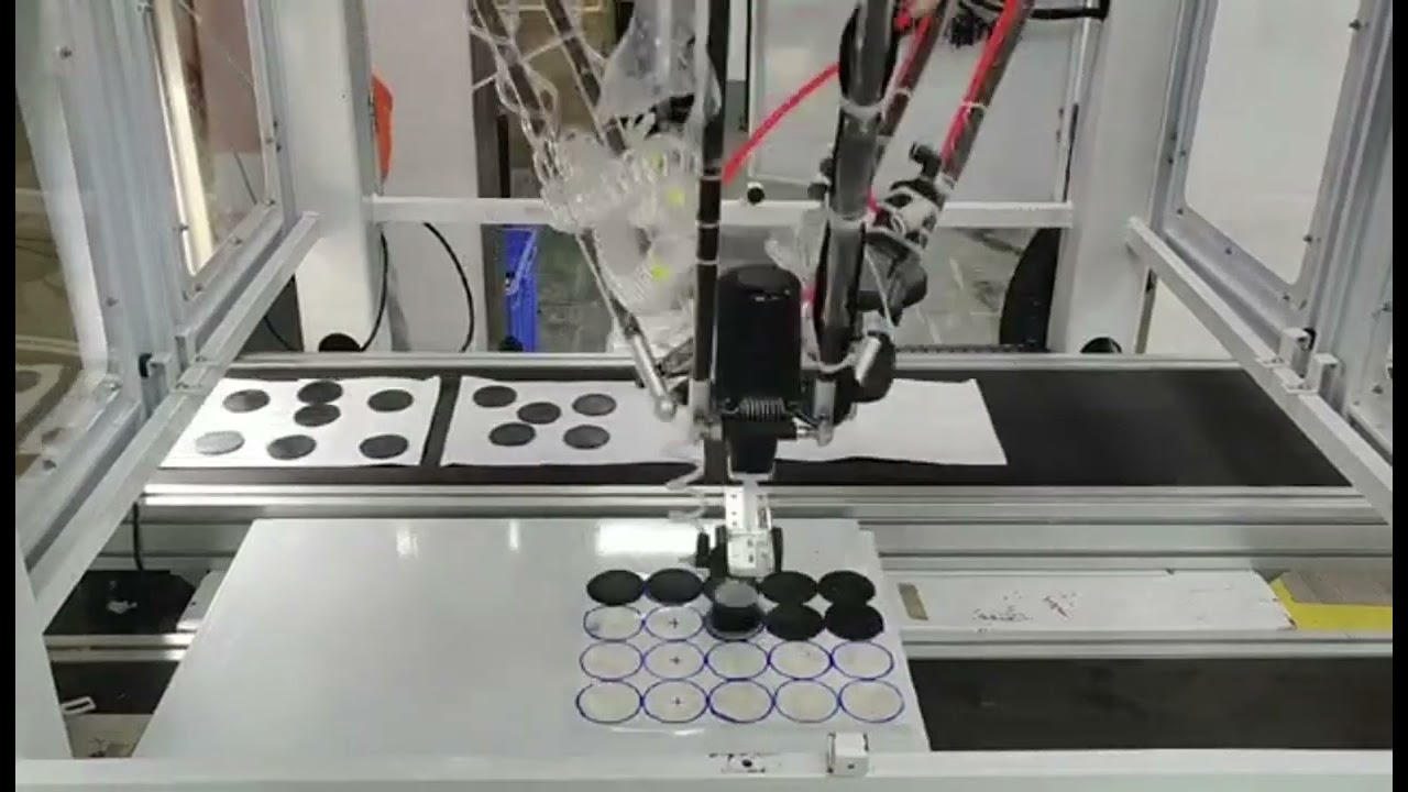Rubber robot siection machine