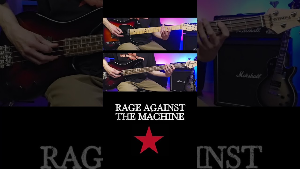 RAGE AGAINST THE MACHINE - Ghost of Tom Joad - Guitar and Bass Cover