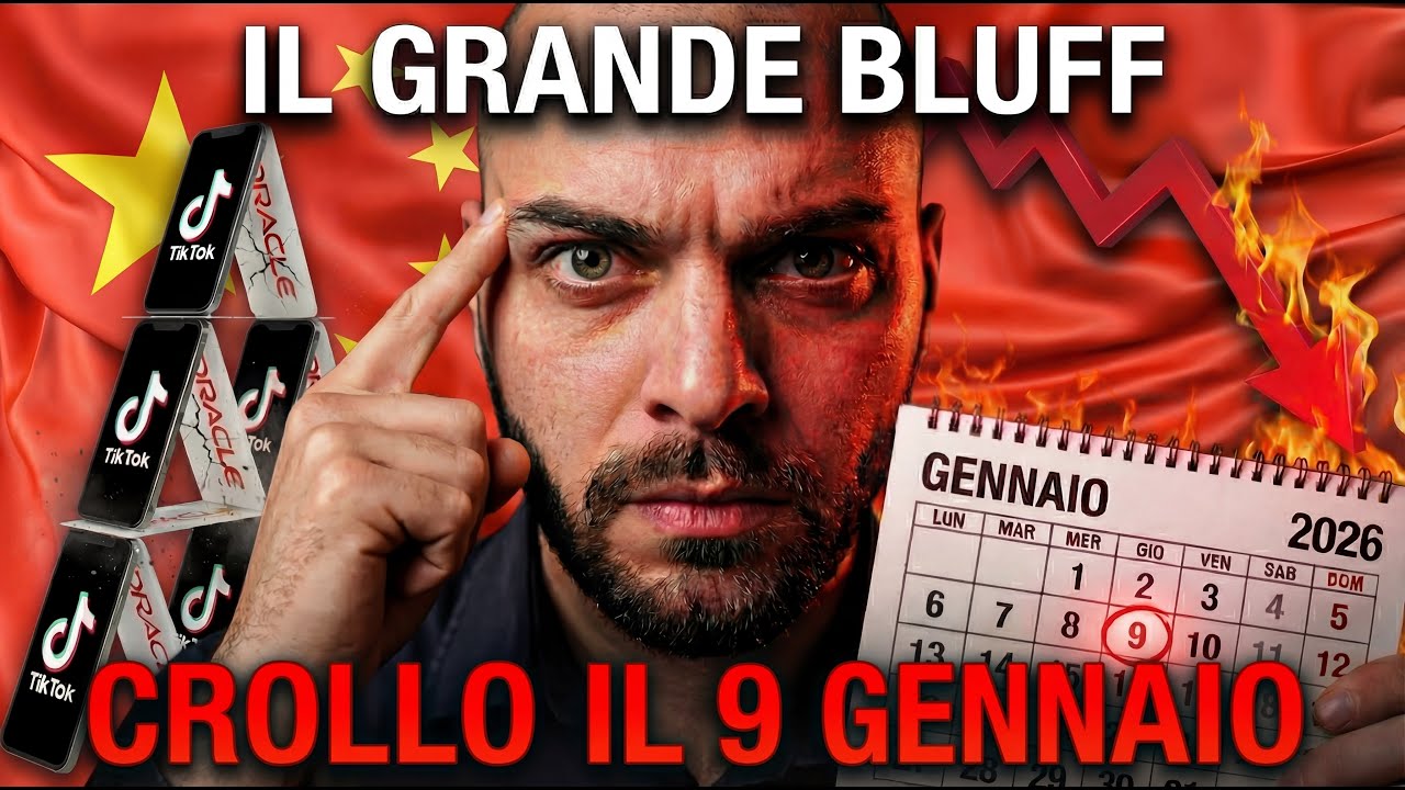 9 GENNAIO 2026: Il Grande Bluff (aggiornamento urgente)