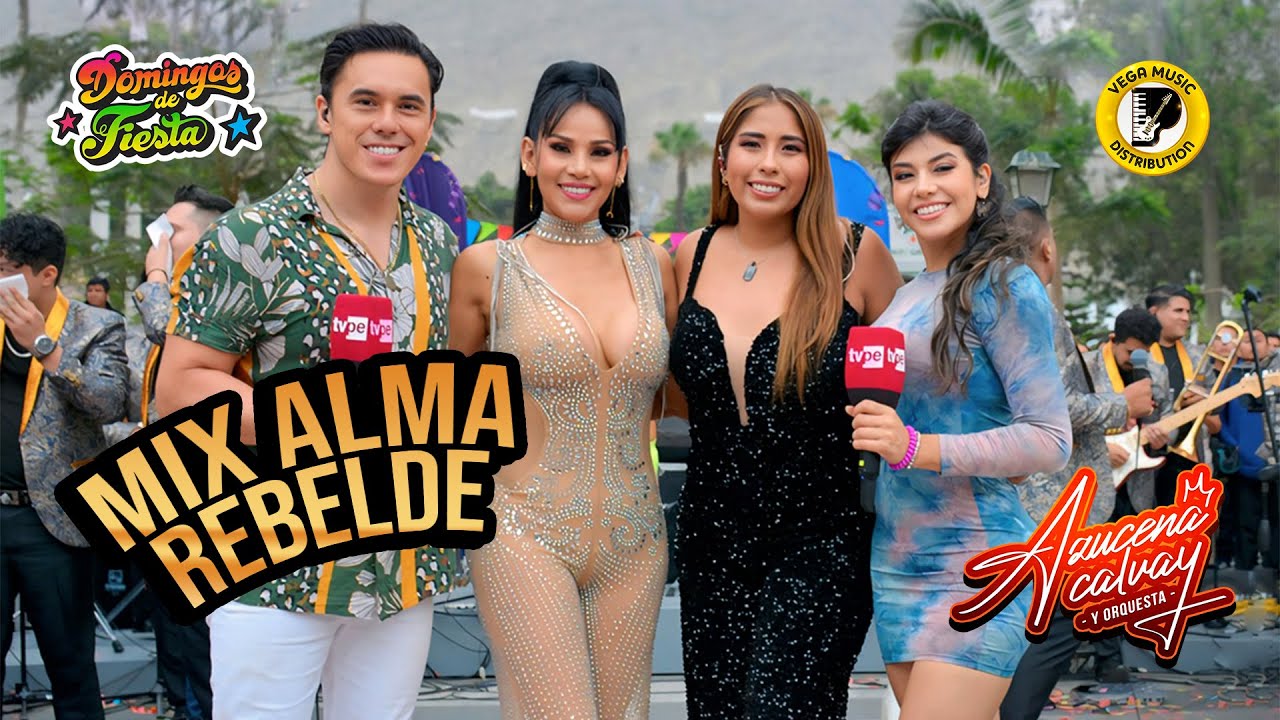 AZUCENA CALVAY FT ‪@aracelyalmarebeldeHD - Mix Alma Rebelde - DOMINGOS DE FIESTA