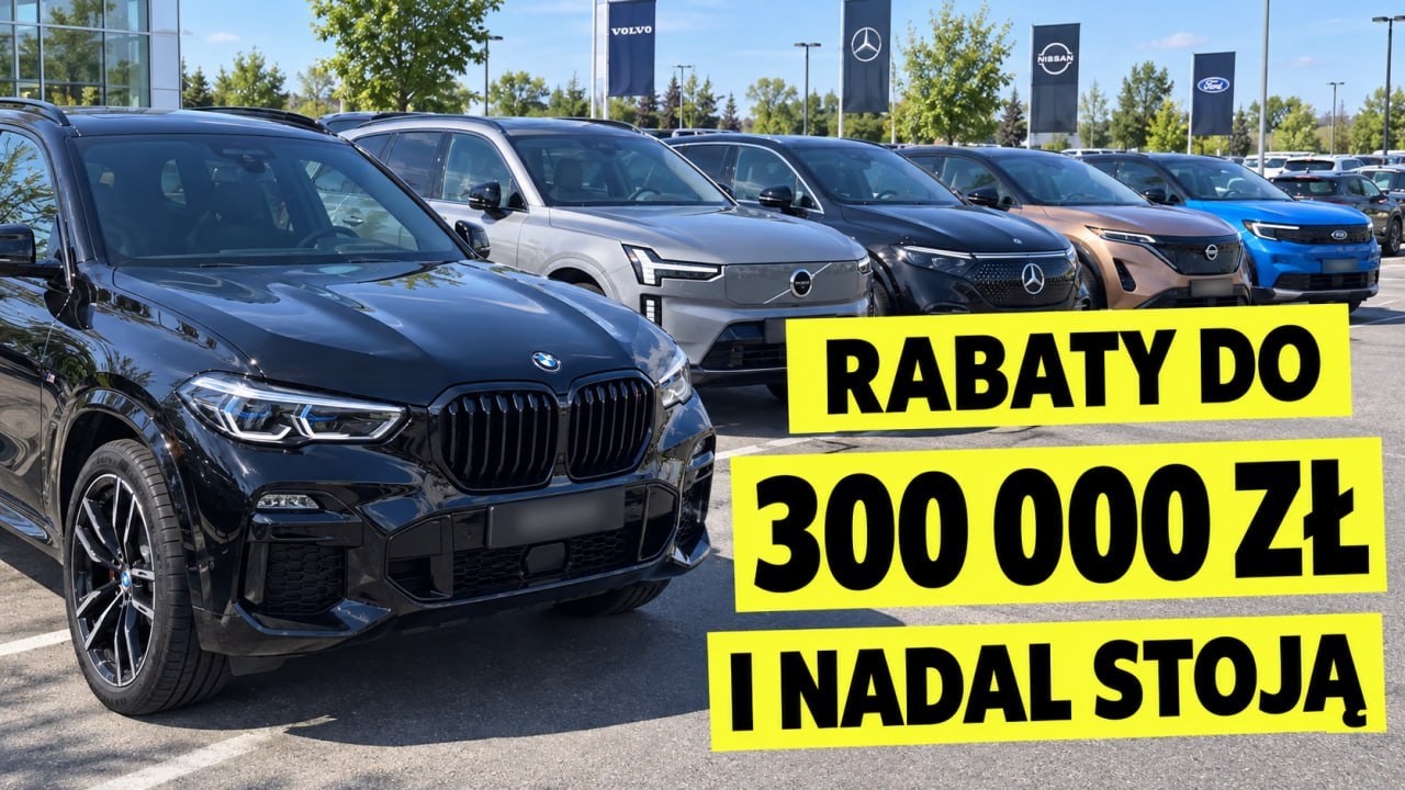 KRYZYS U Dealer&oacute;w &mdash; 12 Aut Zalega Na Placach Mimo Rabat&oacute;w Do 300 000 ZŁ
