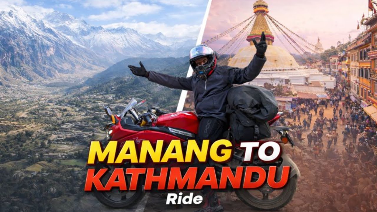 Manang Se Kathmandu Tak 😱 | Extreme Mountain Ride On RR310 🇳🇵 | Motovlog