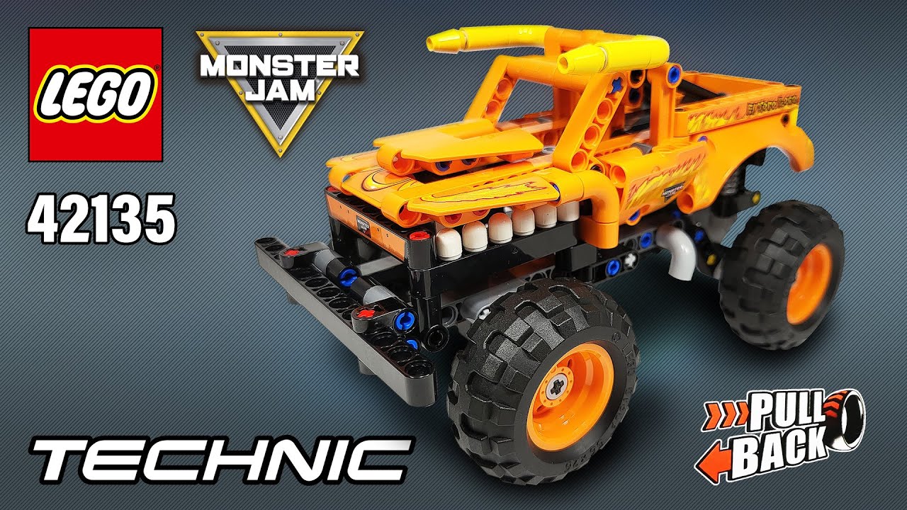 LEGO Technic Monster Jam El Toro Loco (42135)[247 pcs] Building Instructions | Top Brick Builder