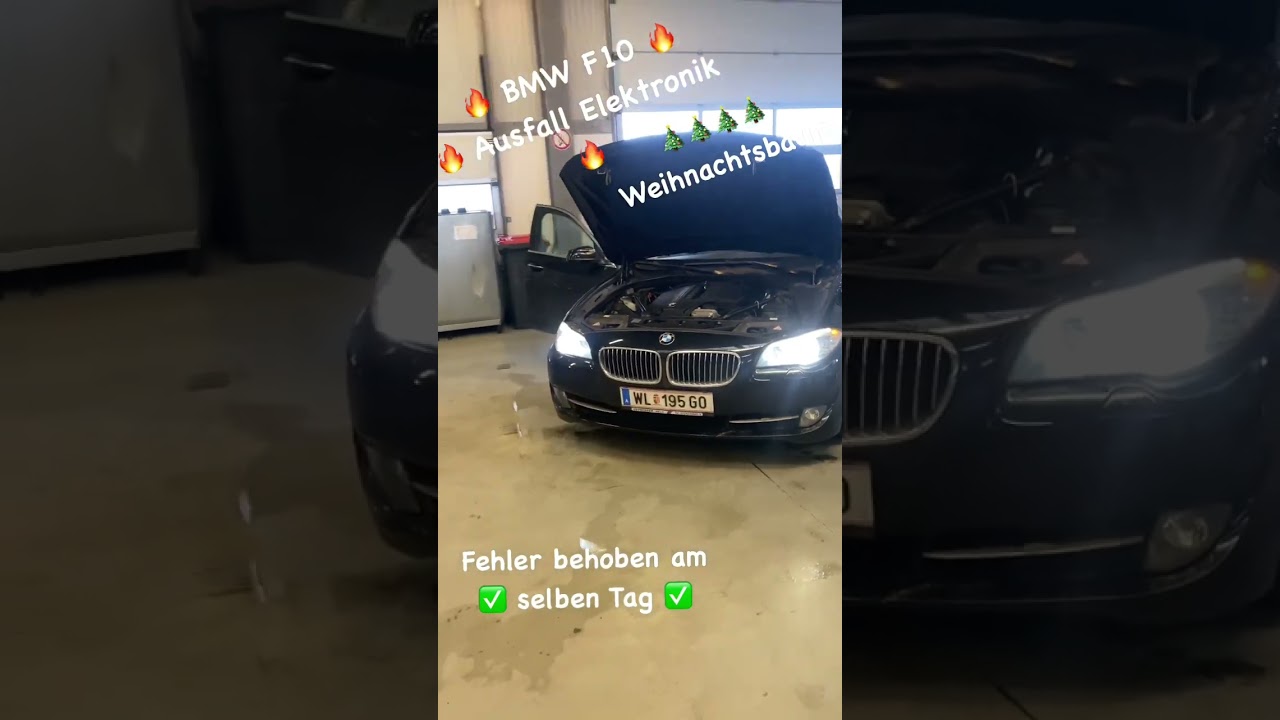 BMW F10 Ausfall der Elektronik - Weinachtsbaum