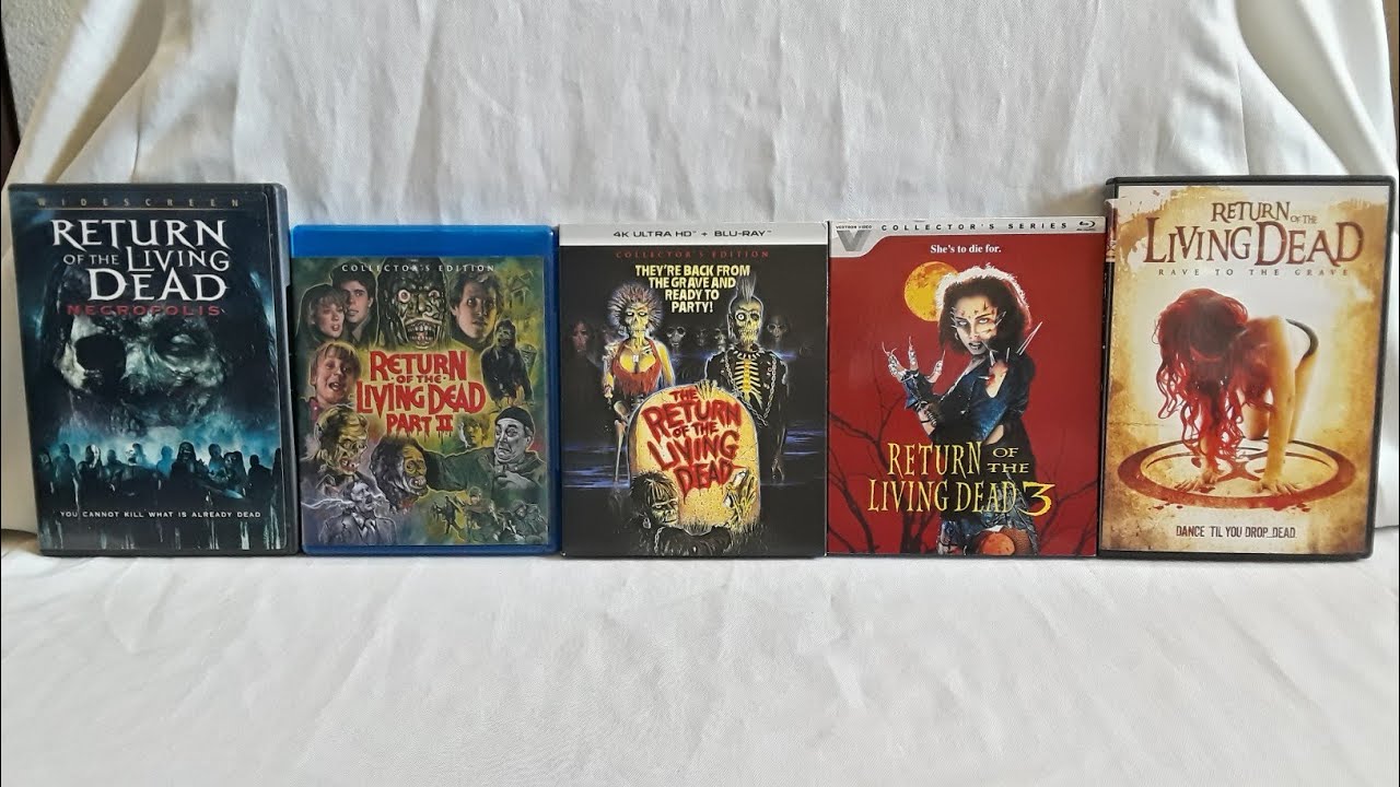 Unboxing Return of the Living Dead Collection