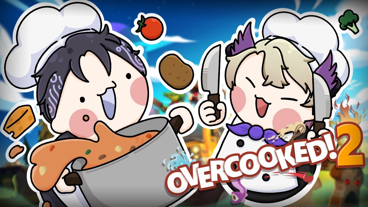 【Overcooked! 2】An Alien and Incubus Cooking Up Mischief【Nayuta Umbrage | FIRST STAGE PRODUCTION EN】