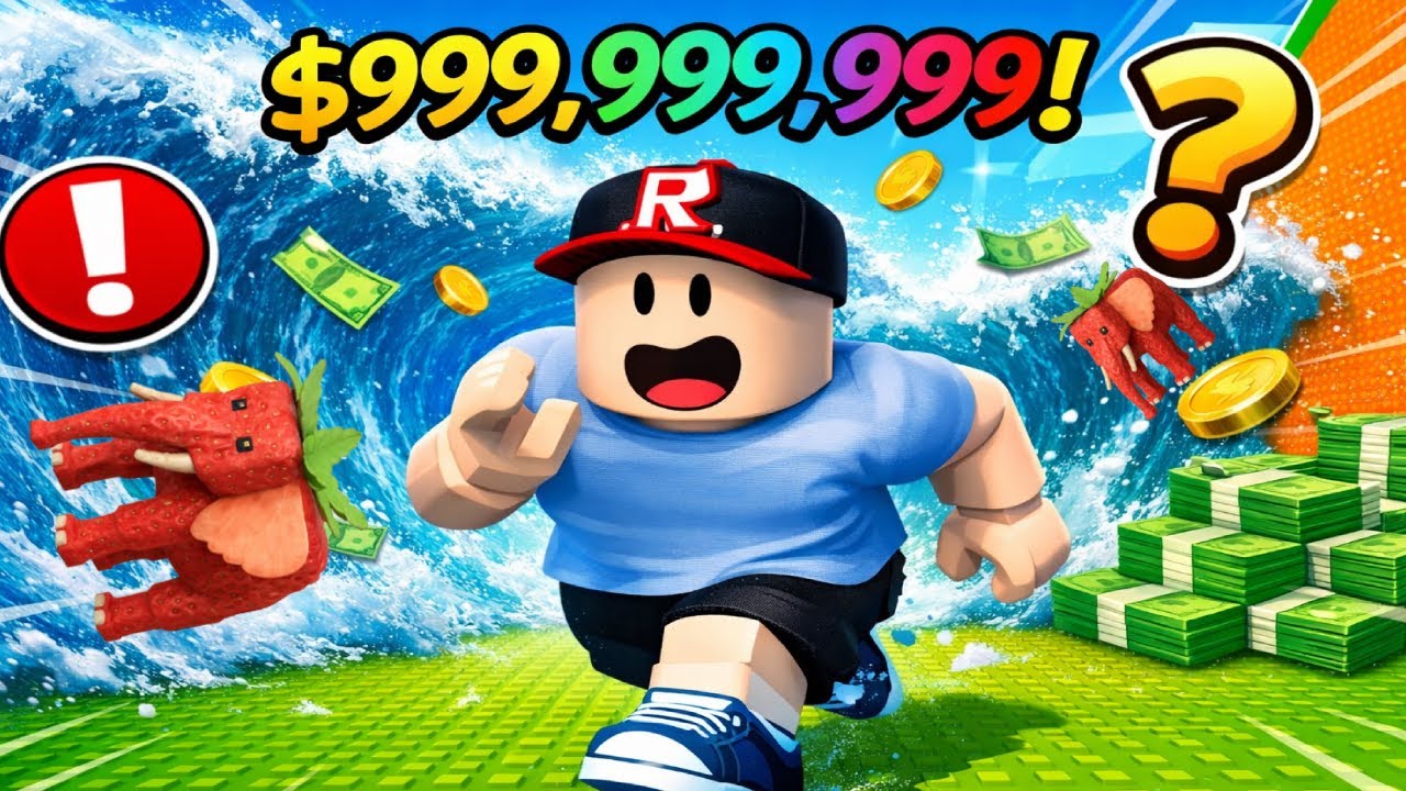De NOOB a PRO en Escapa del Tsunami de Brainrots: ¡Conseguí este Personaje!