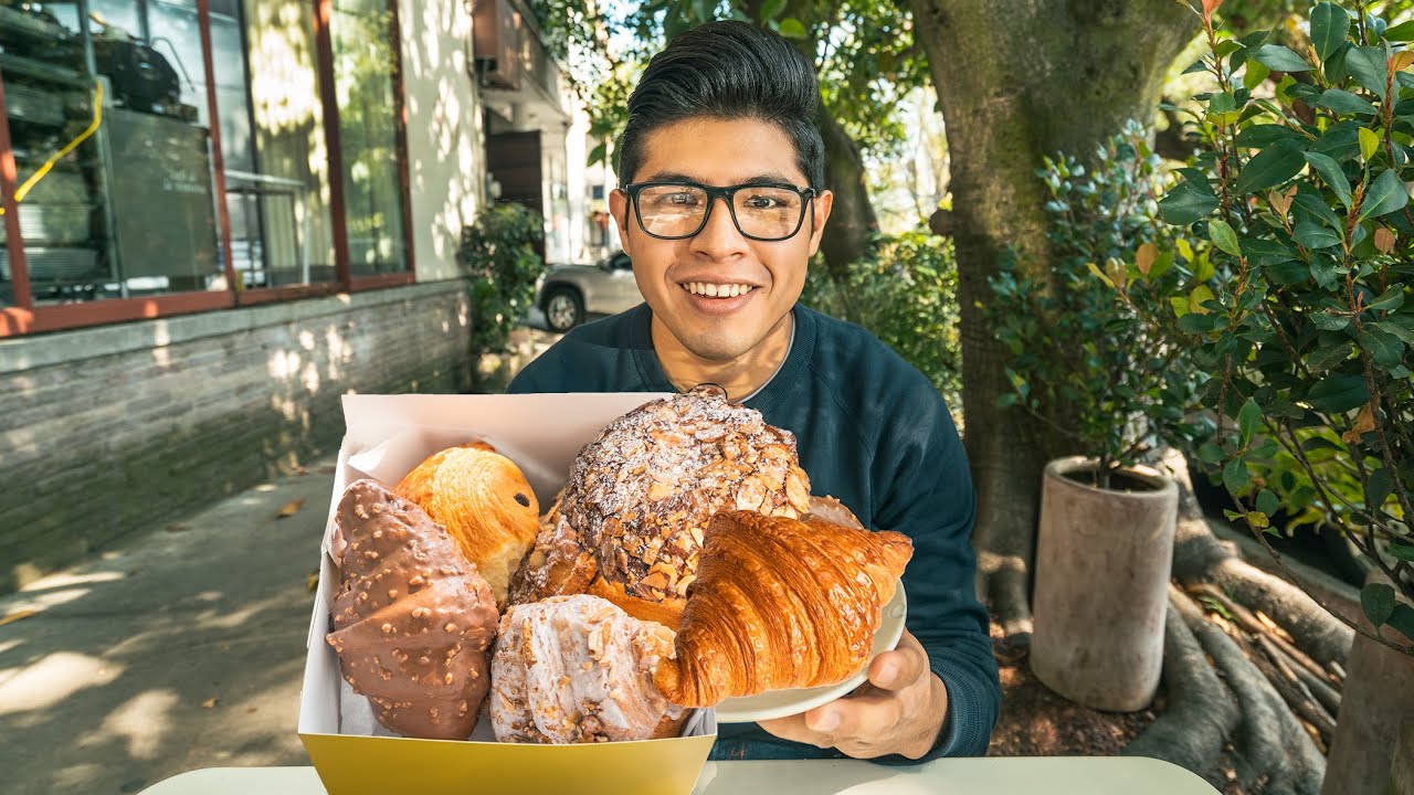 Los MEJORES CROISSANTS y CROISSANTS de CHOCOLATE