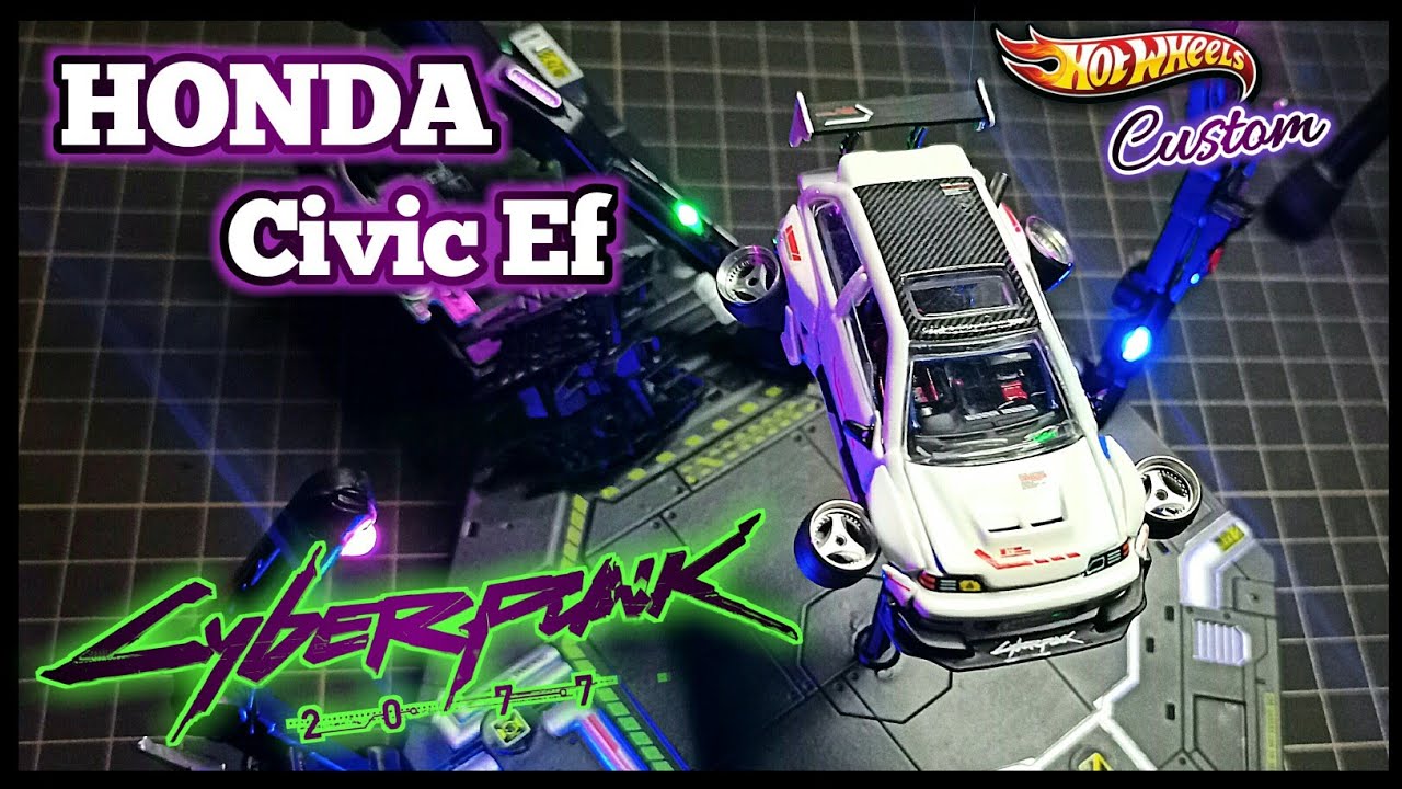 HONDA CIVIC EF Hot Wheels Custom Flying Car