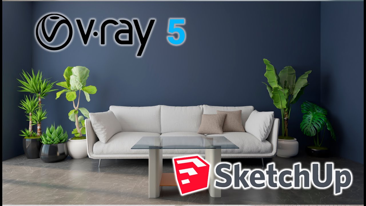 RENDER INTERIOR SKETCHUP - VRAY 5 BETA (Configuración Básica)