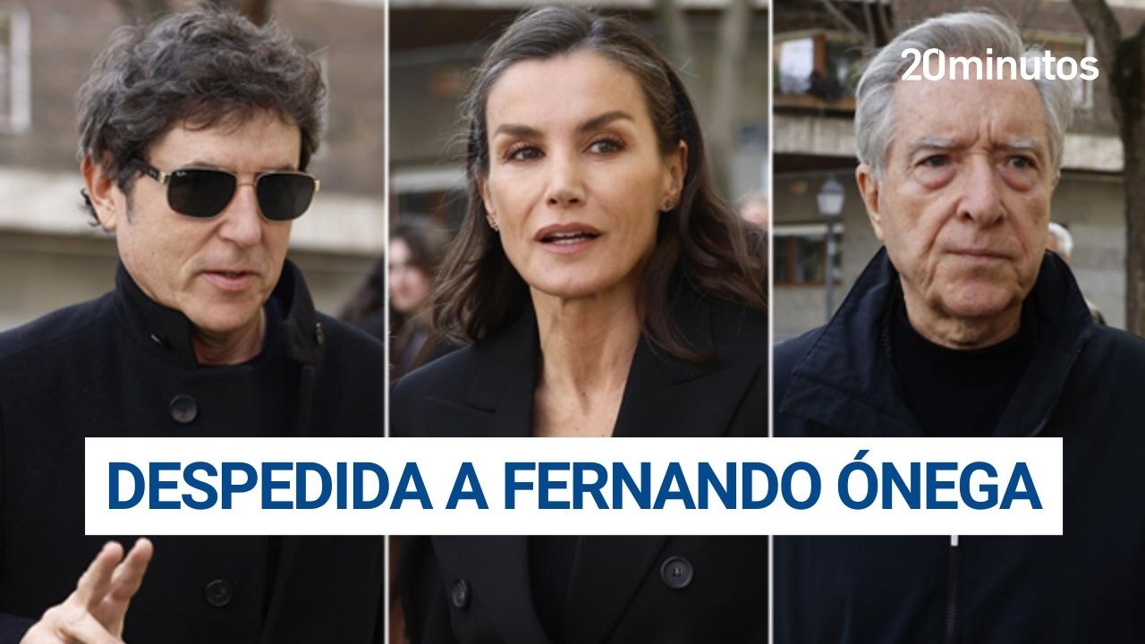 La reina LETIZIA, políticos y periodistas DESPIDEN a Fernando ÓNEGA