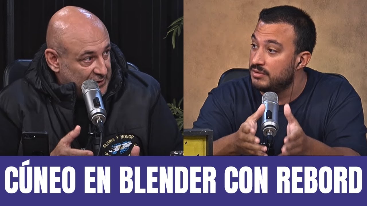 🔴SANTIAGO C&Uacute;NEO EN VIVO CON TOM&Aacute;S REBORD EN BLENDER TRAS LA RENUNCIA DE ESPERT #cuneo #rebord