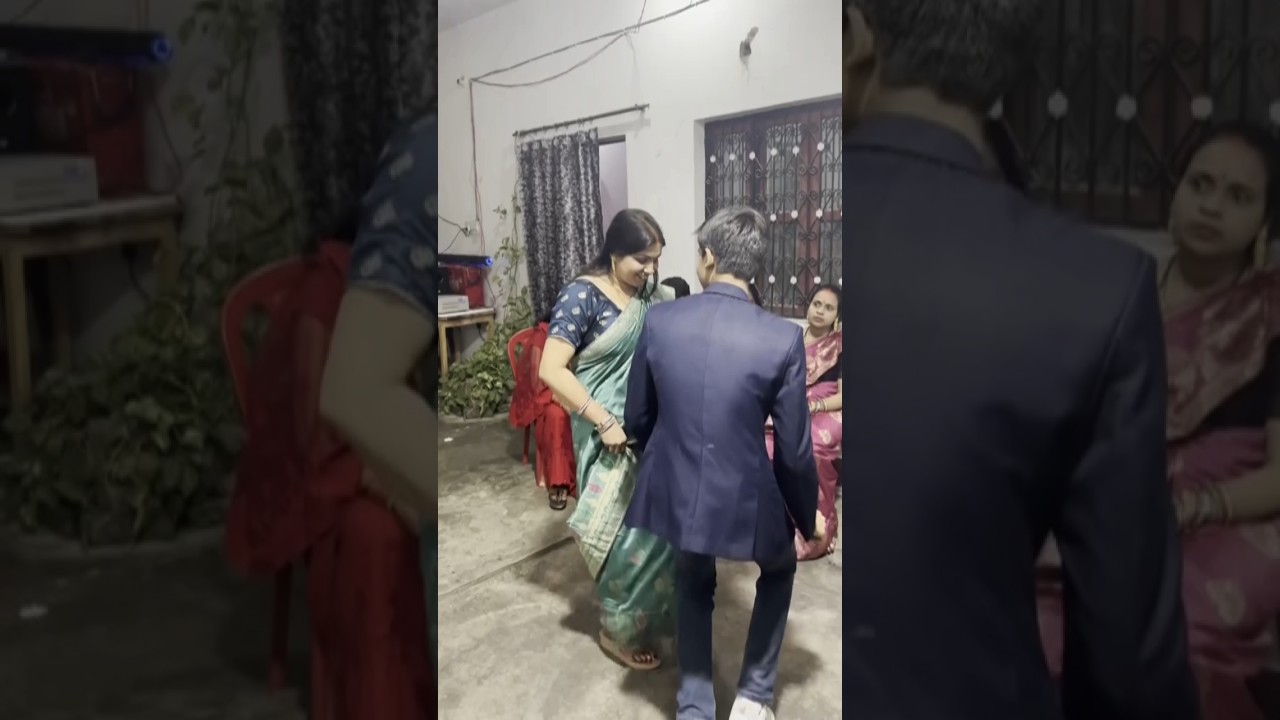 Maa Bete Ne Machaya Dhamal 🔥 | Desi Family Dance #shorts