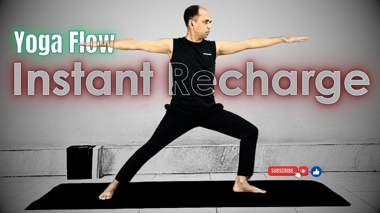Yoga Flow - 1 || Instant Recharge || Gazee Mazhar
