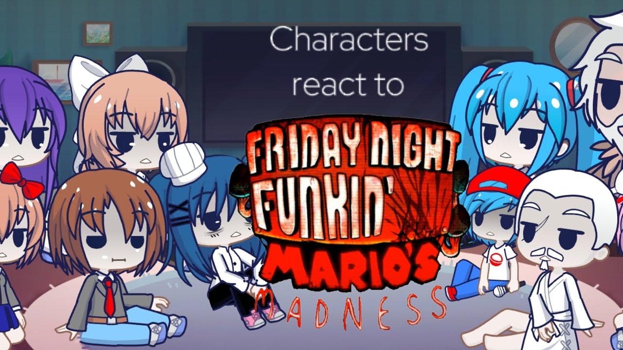 Characters React To Mario's Madness|2/??|gl2