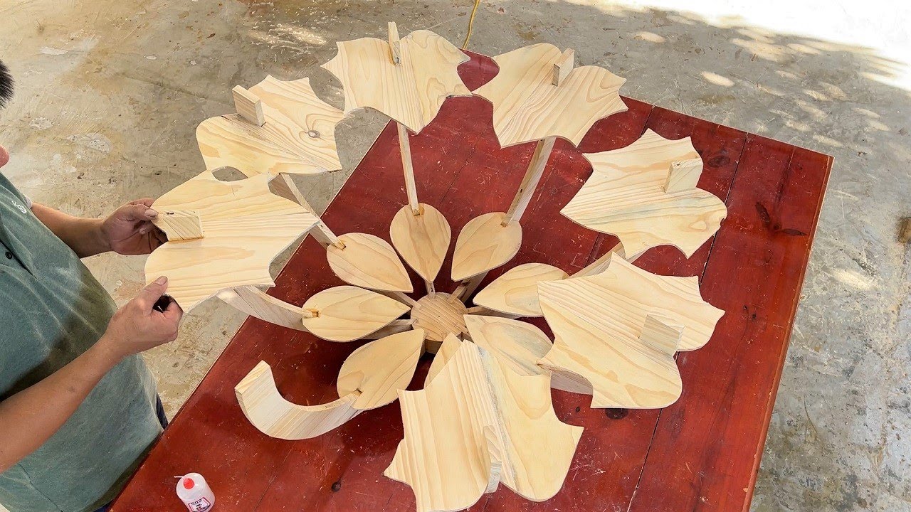 Great Idea Very Creative Woodworking Project // Unique Tea Table Ideas Inspired By Nature
