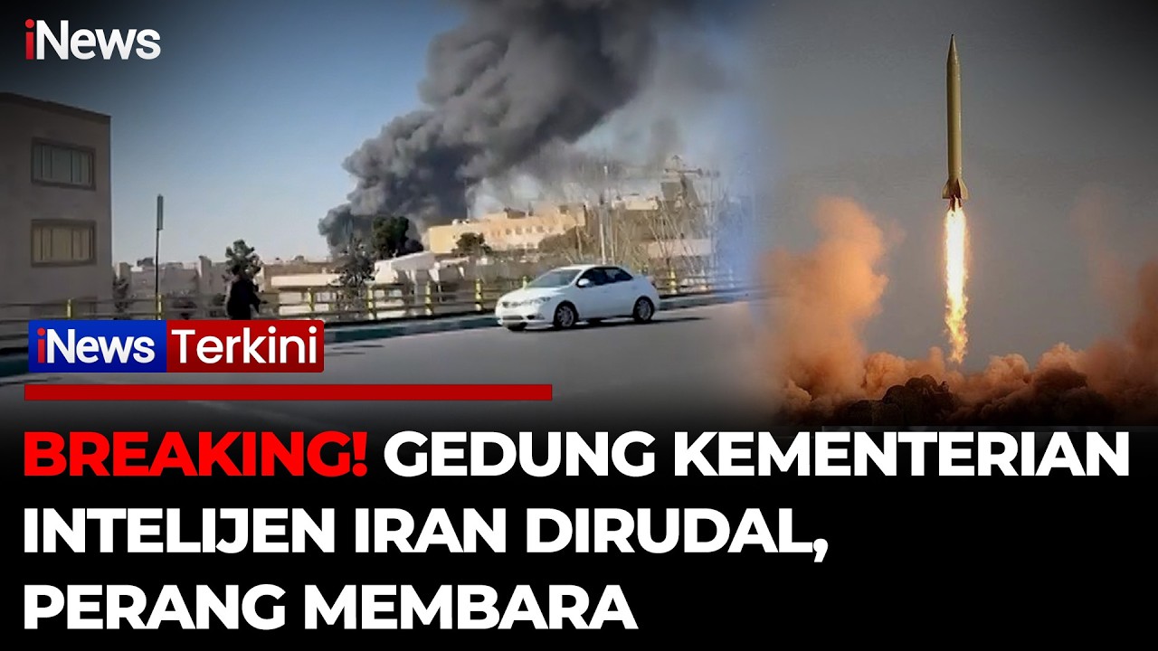 BREAKING! Kementerian Intelijen Iran Dirudal, Situasi Perang Kian Membara! | iNews Terkini