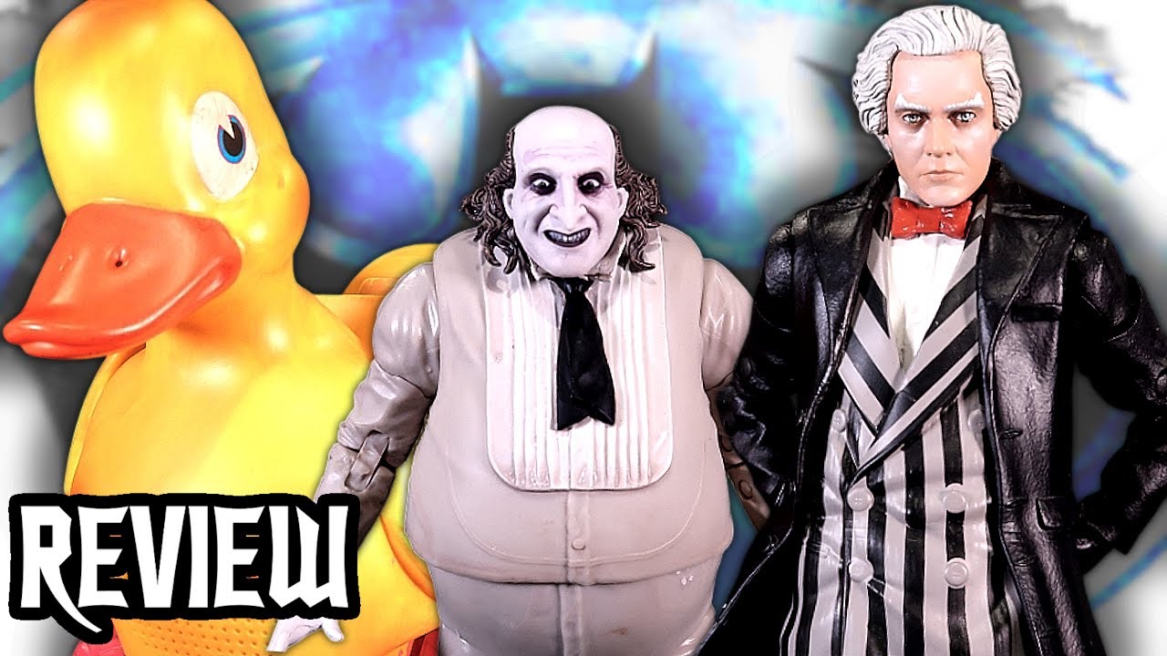 McFarlane Toys DC Multiverse Batman Returns The Penguin DUCK & Max Shreck Action Figure Review