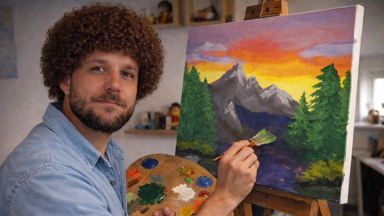 MALEN WIE BOB ROSS