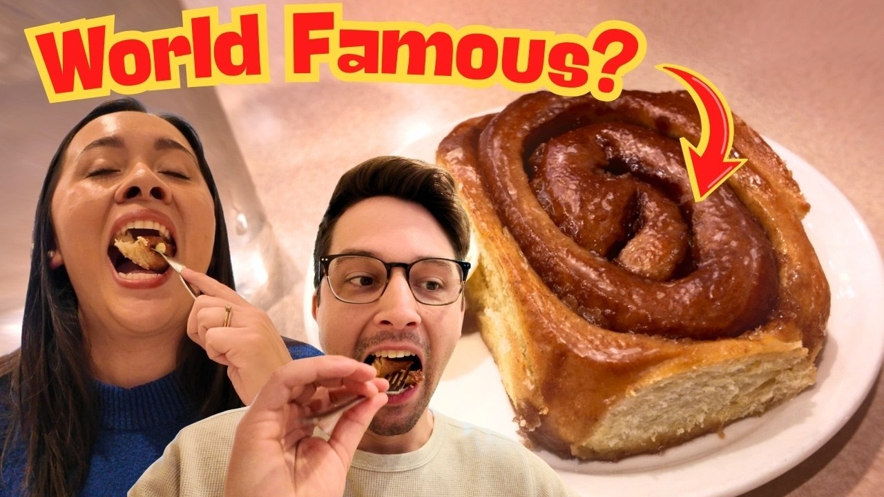 Trying the WORLD FAMOUS Cinnamon Roll in Fort Collins
