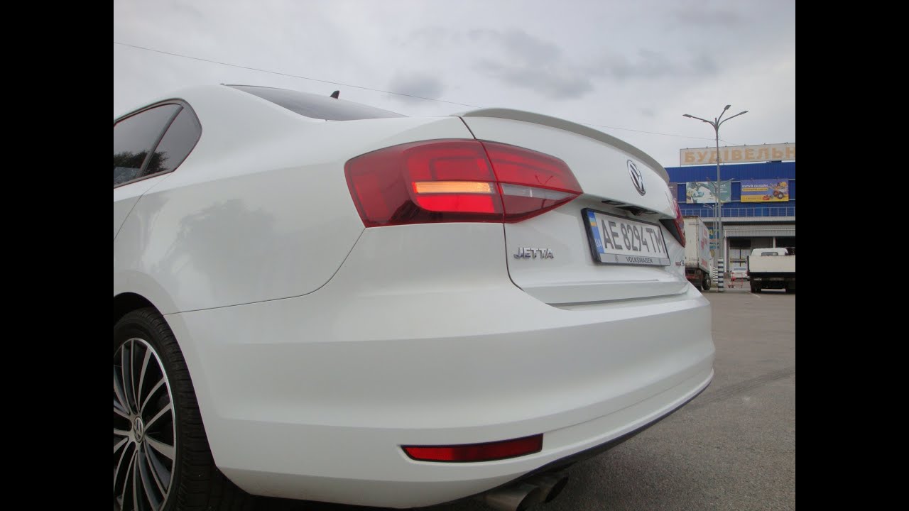 Лип спойлер на Volkswagen Jetta 6