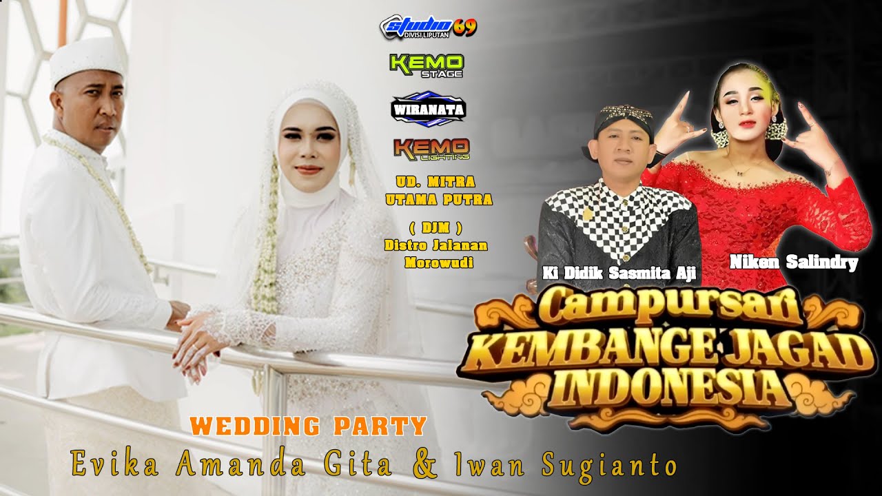 LIVE PAGELARAN WAYANG KULIT & CAMPURSARI KI DALANG DIDIK SASMITA AJI (BINTANG TAMU NIKEN SALINDRY)