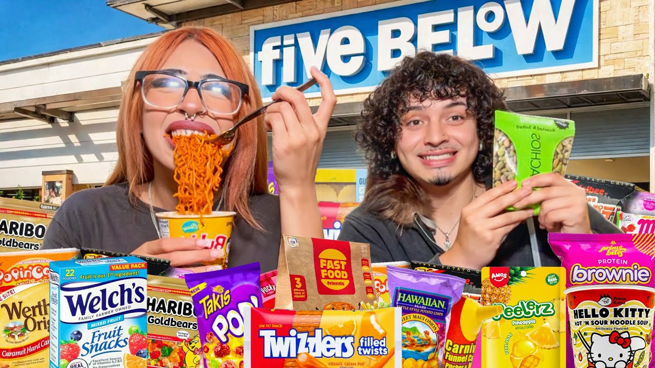 EATING FIVE BELOW FOODS FOR 24 HOURS