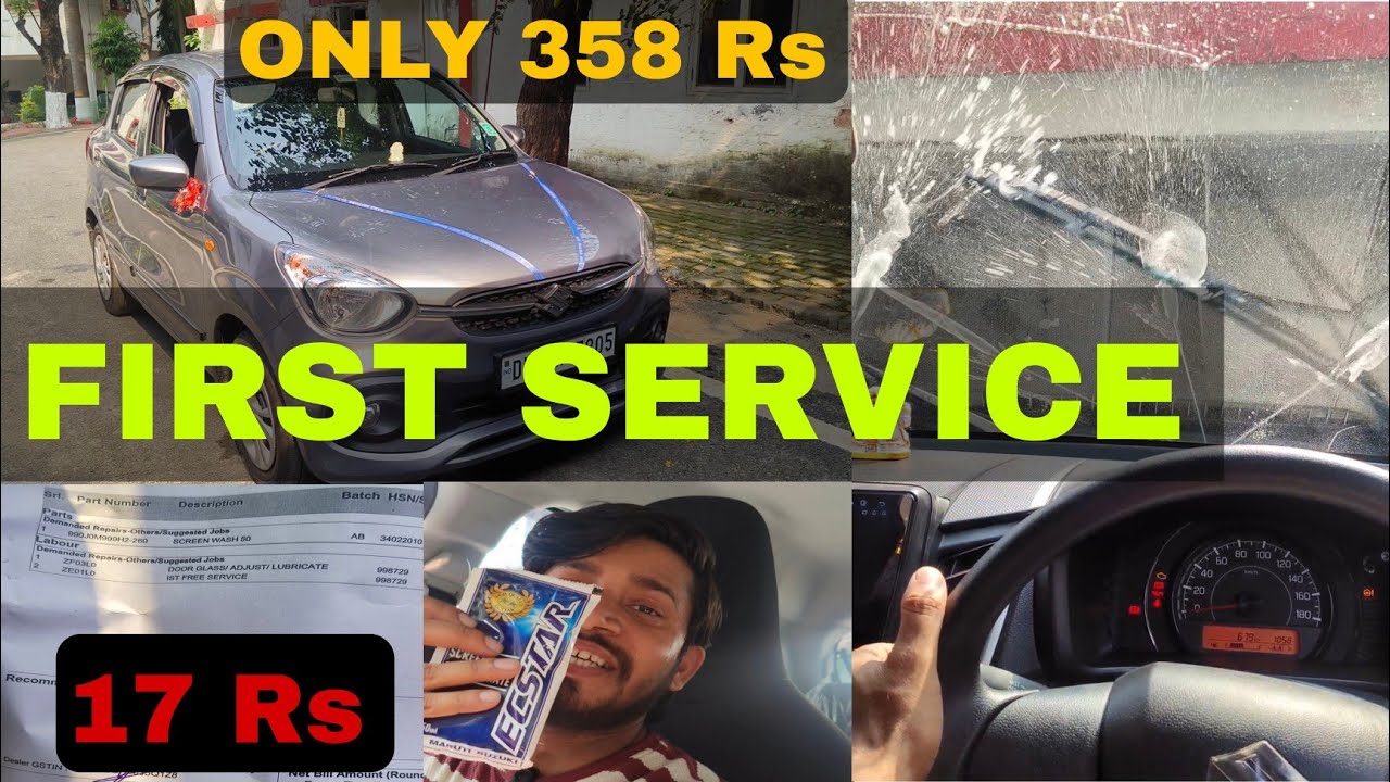 Maruti Suzuki Celerio First Service Cost Only ₹358 😱 | 650KM First Service Experience | Celerio VXI