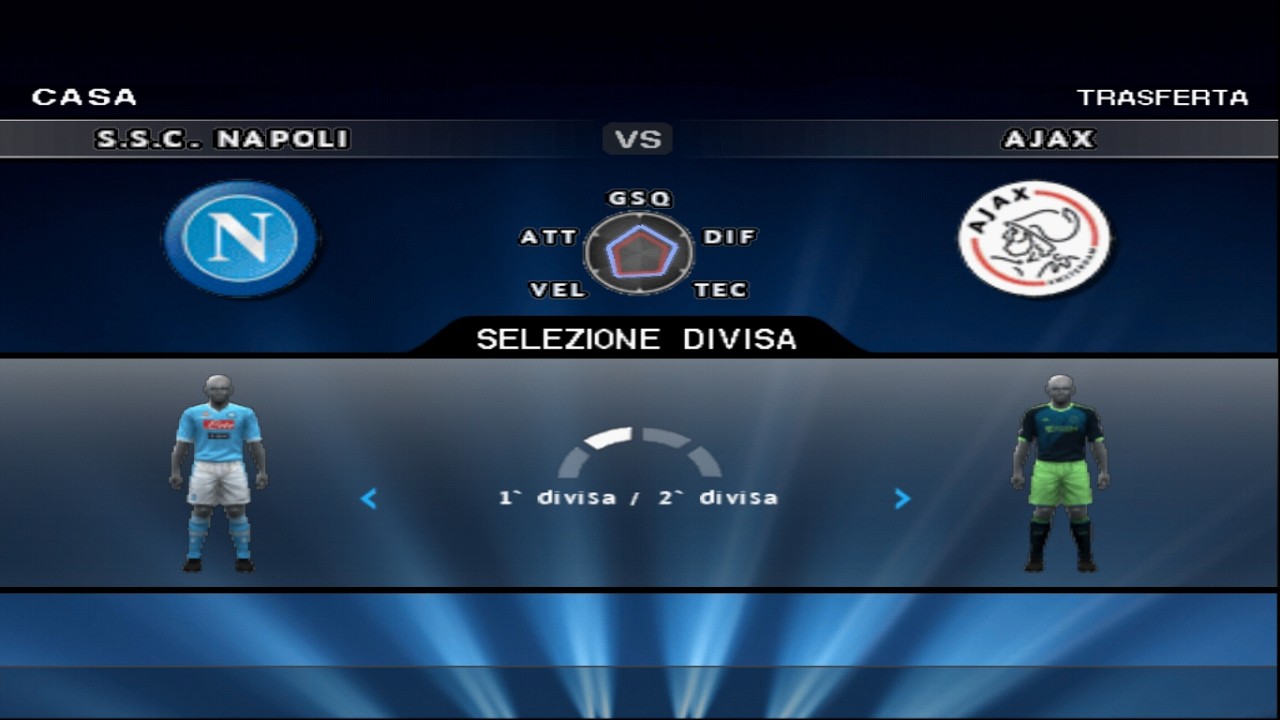 PES2013 | NAPOLI - AJAX (5°GIORNATA FASE A GIRONI CHAMPIONS LEAGUE)