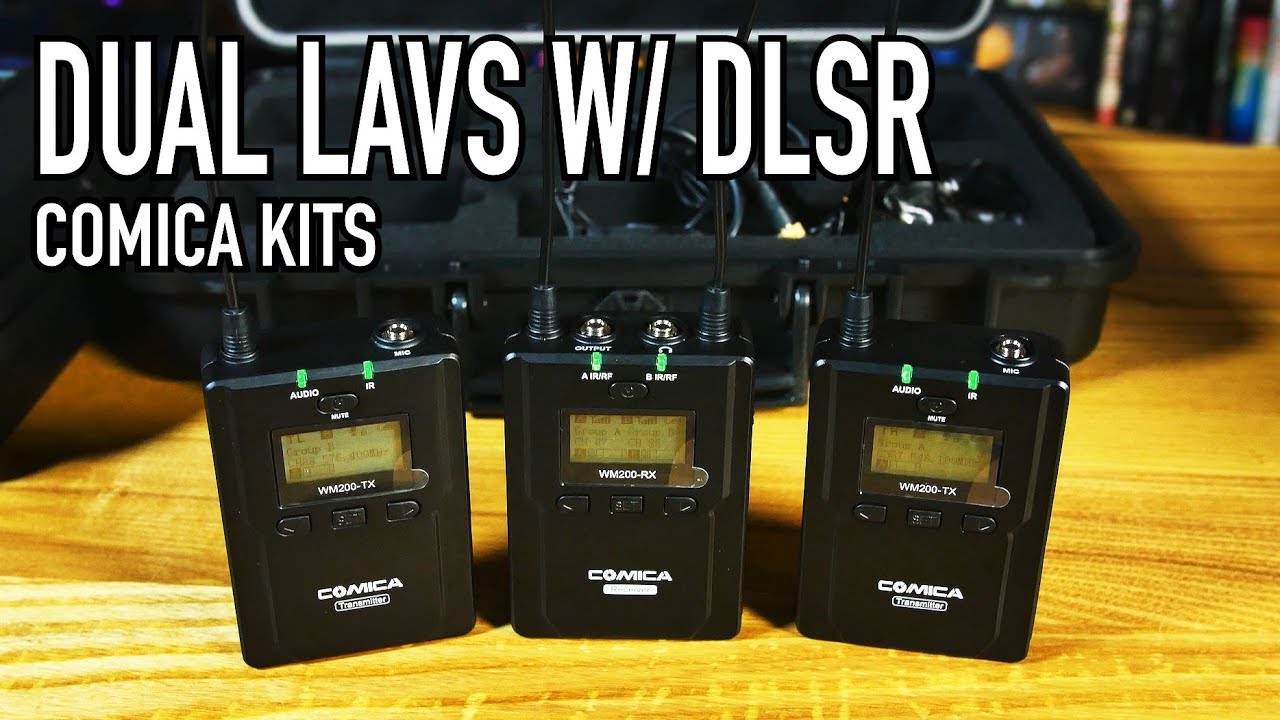 Epic Dual Lav Kits! | Comica CVM-WM200(A) &  CVM-WM300(A)