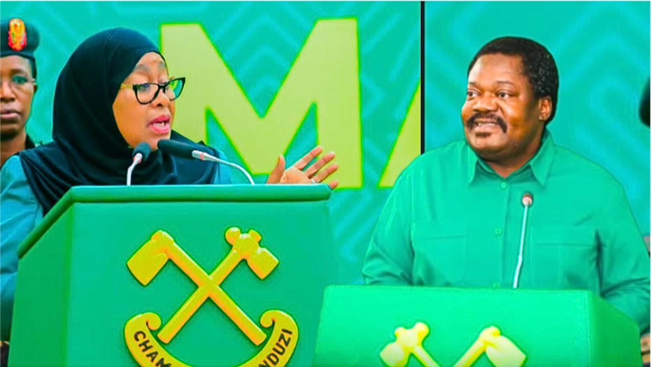 NCHIMBI ateuliwa kugombea URAIS 2025 na RAIS SAMIA