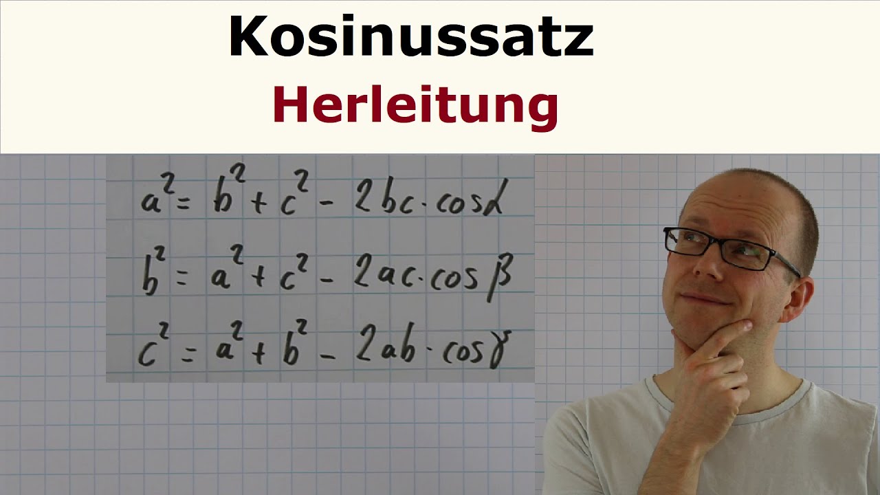 Kosinussatz   Herleitung