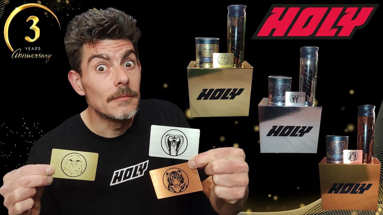 Présentation des Collector's Box spécial anniversaire de chez @HOLY Squad®