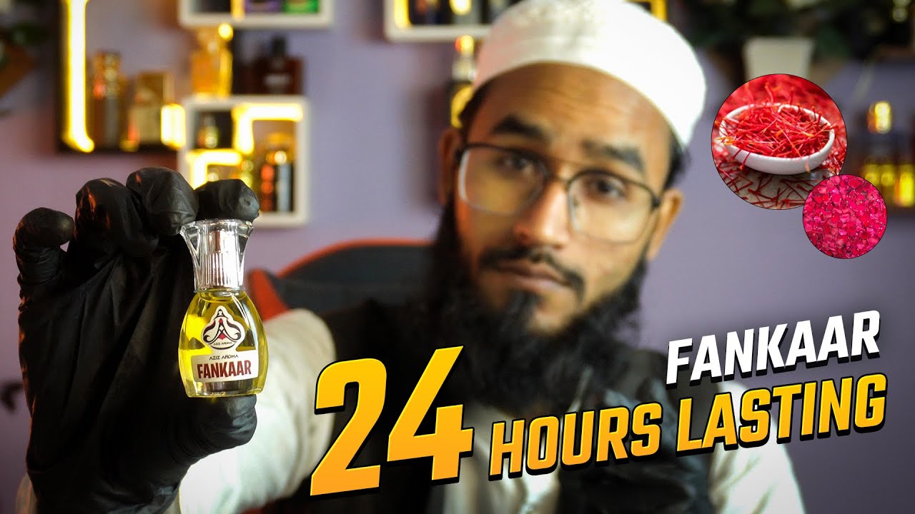 24 Hours Long Lasting Attar | Fankaar By Aziz Aroma -Long Lasting High Projection Attar | Akram Aziz