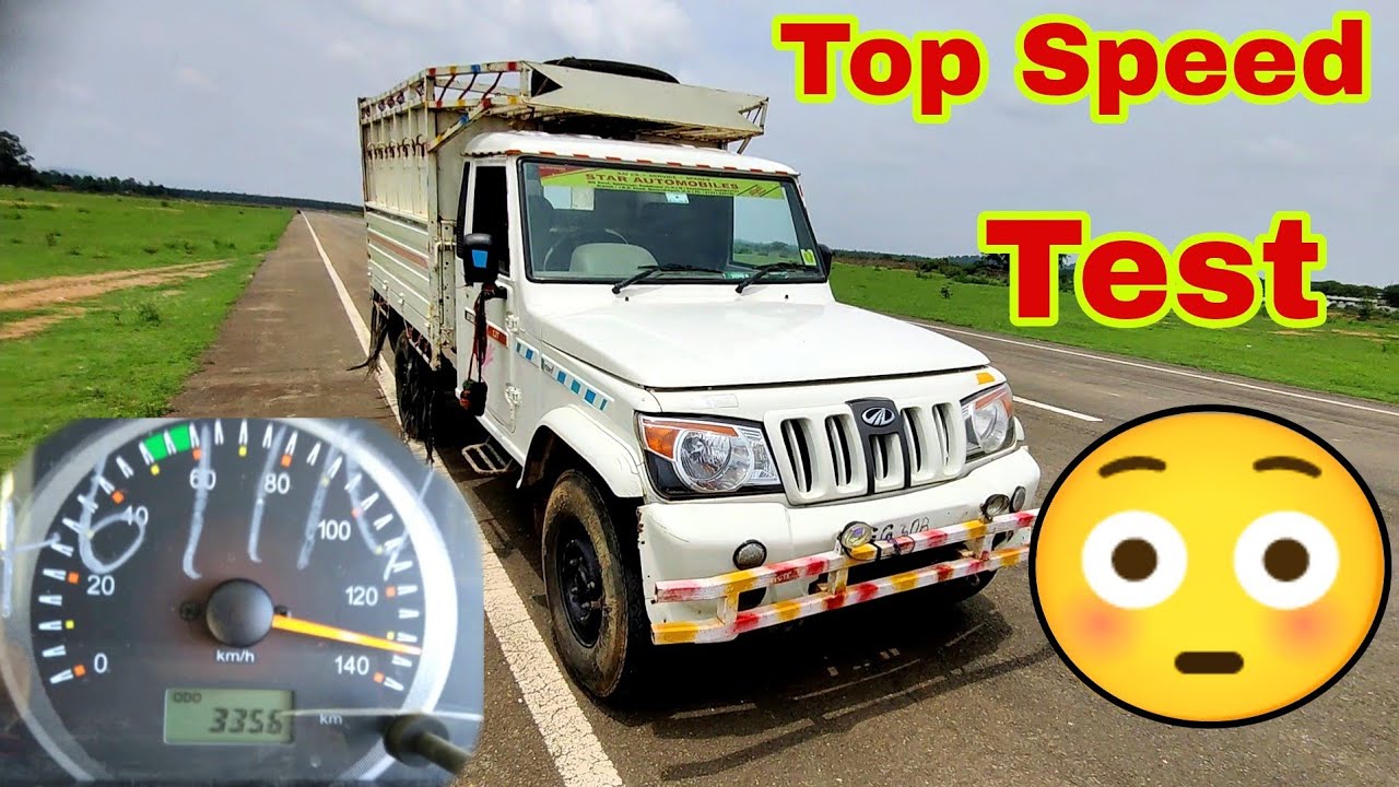 Bolero Pickup Top Speed Test Shocking Result 😲 | Crazy44