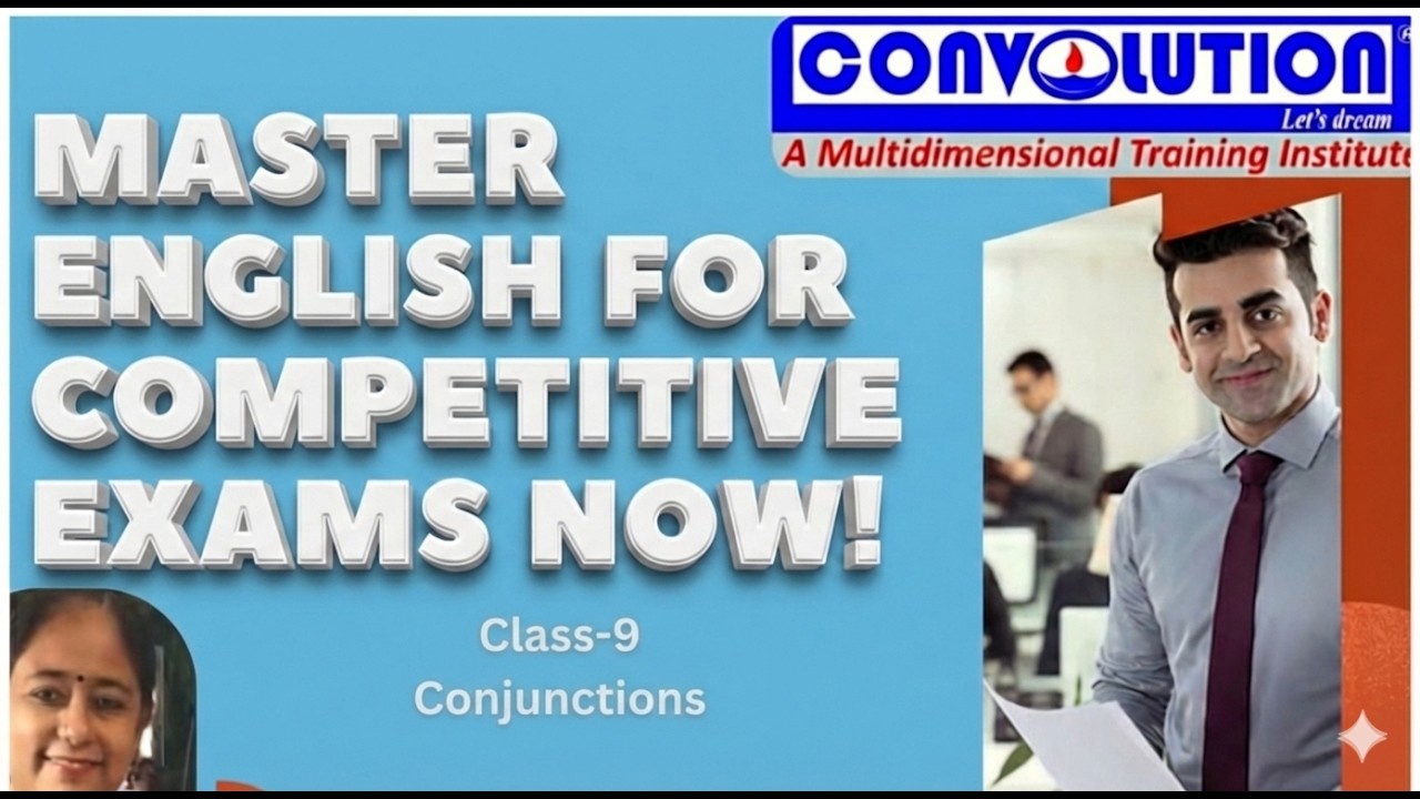 English for Job Exam | Class-9 | Conjuctions | Govt. Job Preparation | Convolution | PKD | KC |