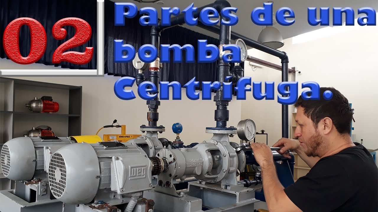 02. Componentes de una bomba centrifuga || Separaci&oacute;n de soporte y voluta