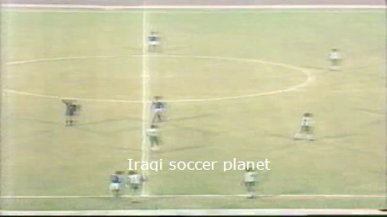 مباراه العراق و الكويت نهائي دورة الالعاب الاسيويه في الهند 1982كامله