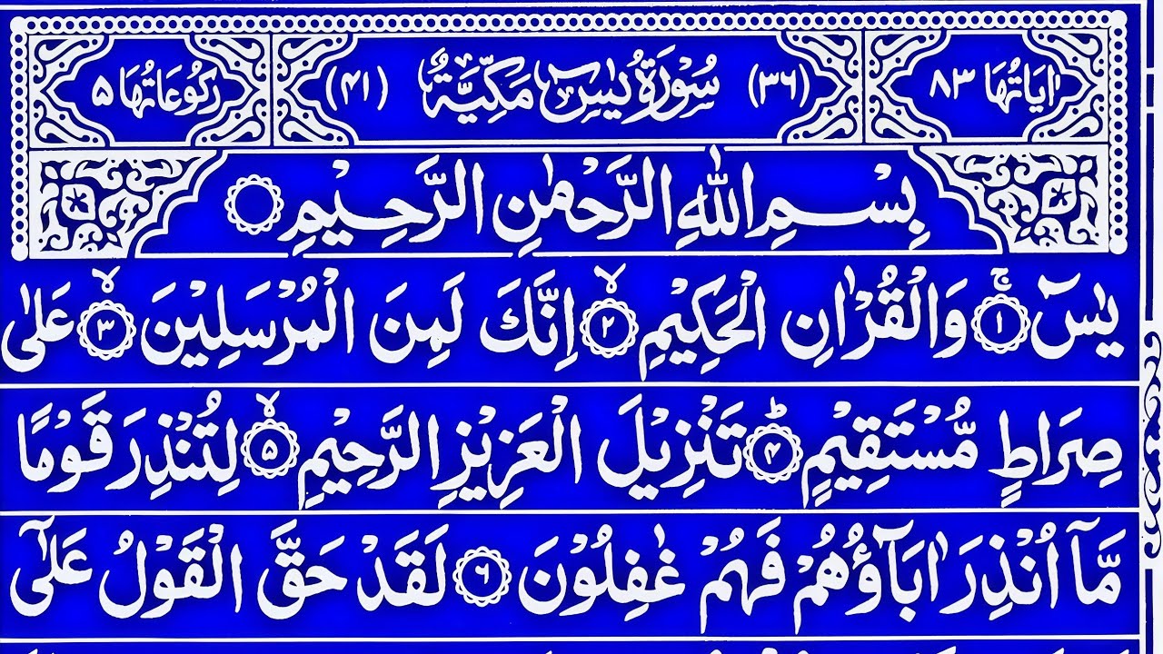 Surah Yaseen Surah Ar Rahman | Best Quran Recitation | Surah Yasin Tilawat | Episode_035