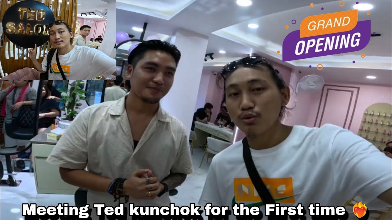 Ted Kunchok's Brand new Ted Salon is the Number Trending in Majnukatilla😱🤩