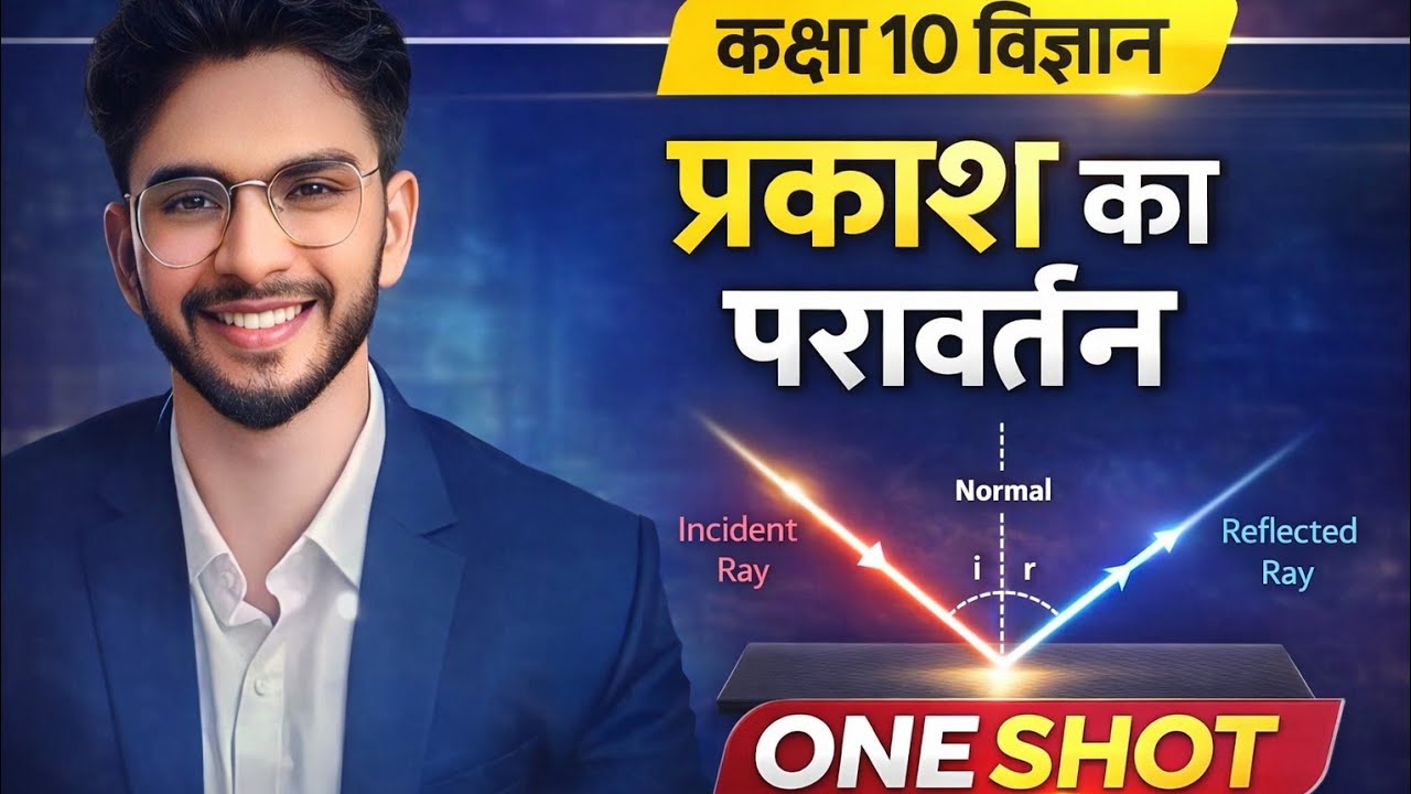 Class 10 Science | प्रकाश का परावर्तन (Light Reflection) सम्पूर्ण अध्याय एक ही वीडियो में | UP Board