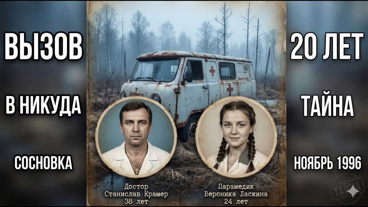Два врача — исчезли на вызове в глухую деревню в 1996-м. Спустя 20 лет их машину нашли в лесу.